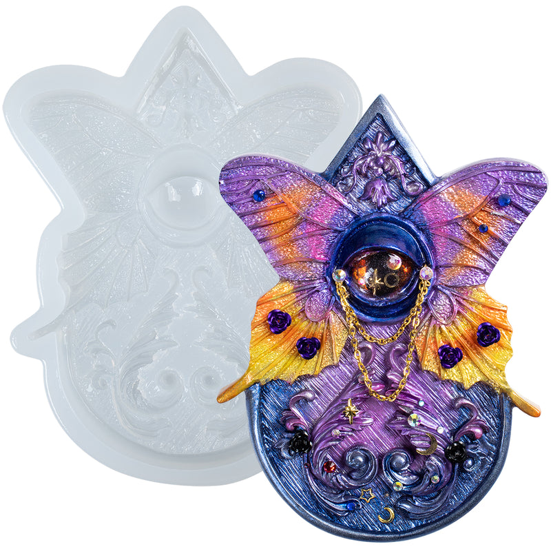 Planchette Silicone Resin Mold, Butterfly