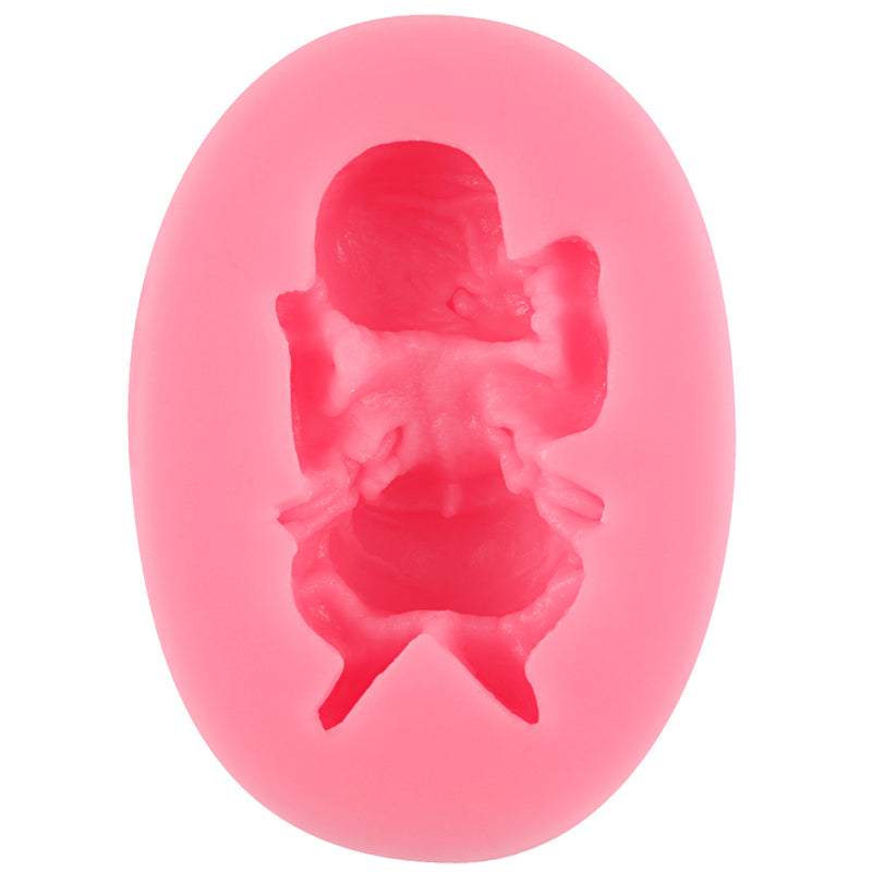Sleeping Baby Pant Diaper Silicone Mold