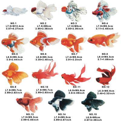 Goldfish Stickers Pack of 30-count