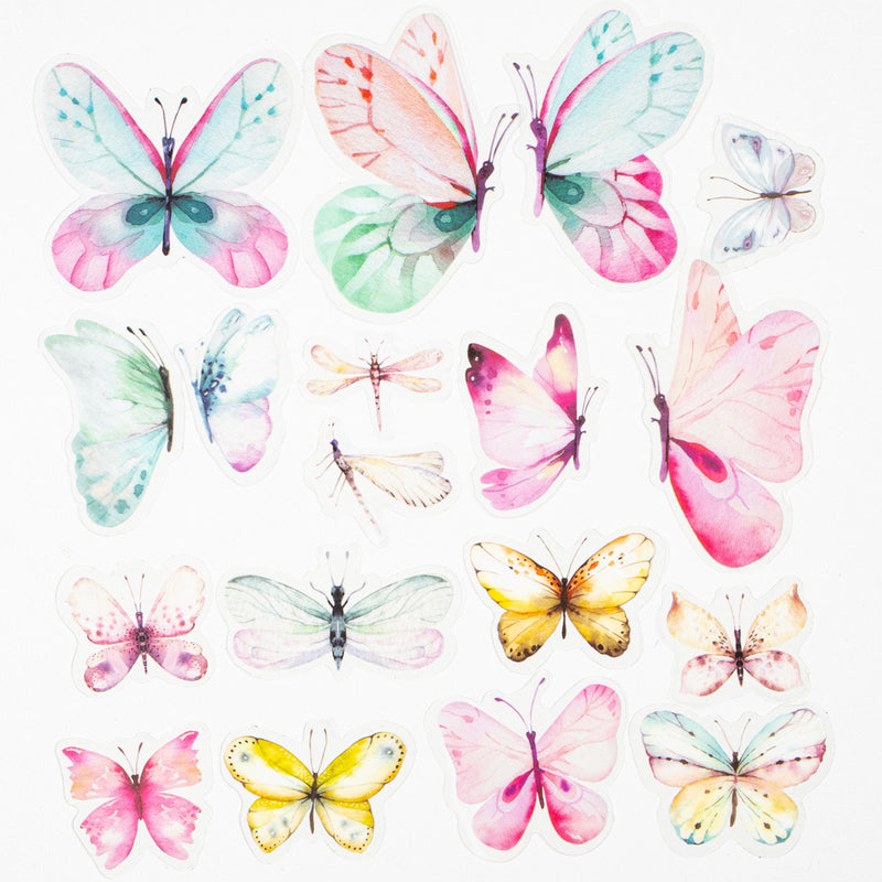 Dreamy Butterfly Stickers 40-film