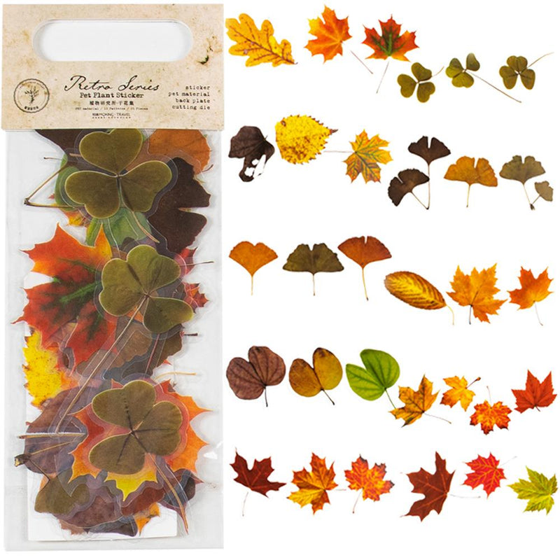 Fall Leaf Stickers 20-count