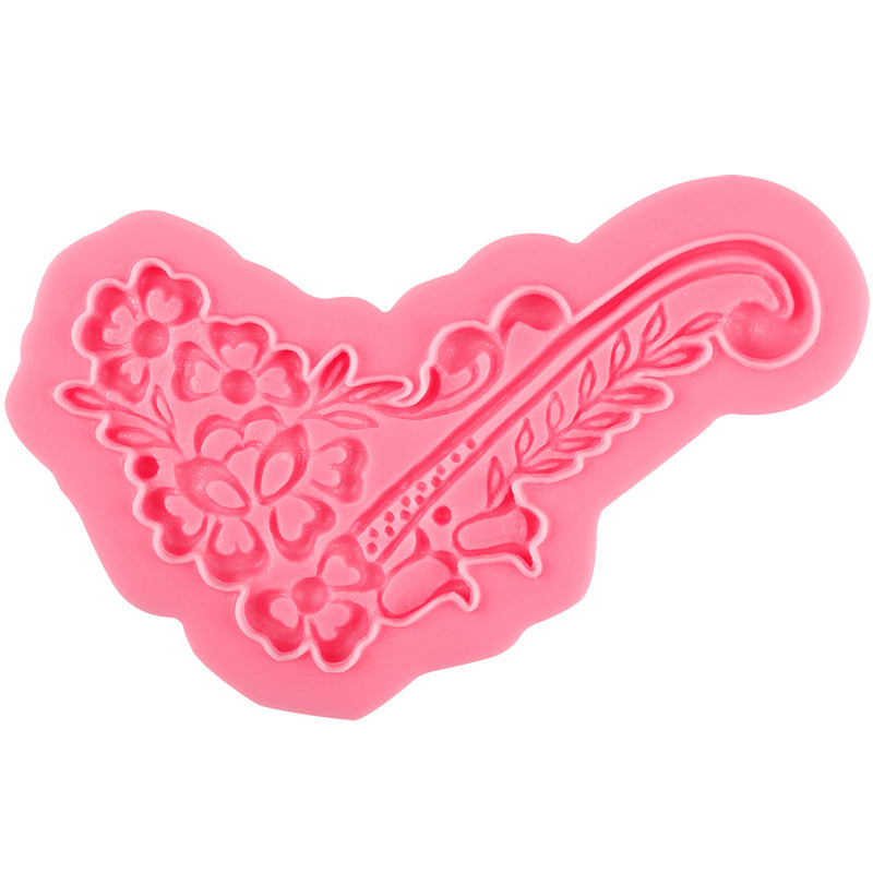 Foliate Scroll Silicone Mold