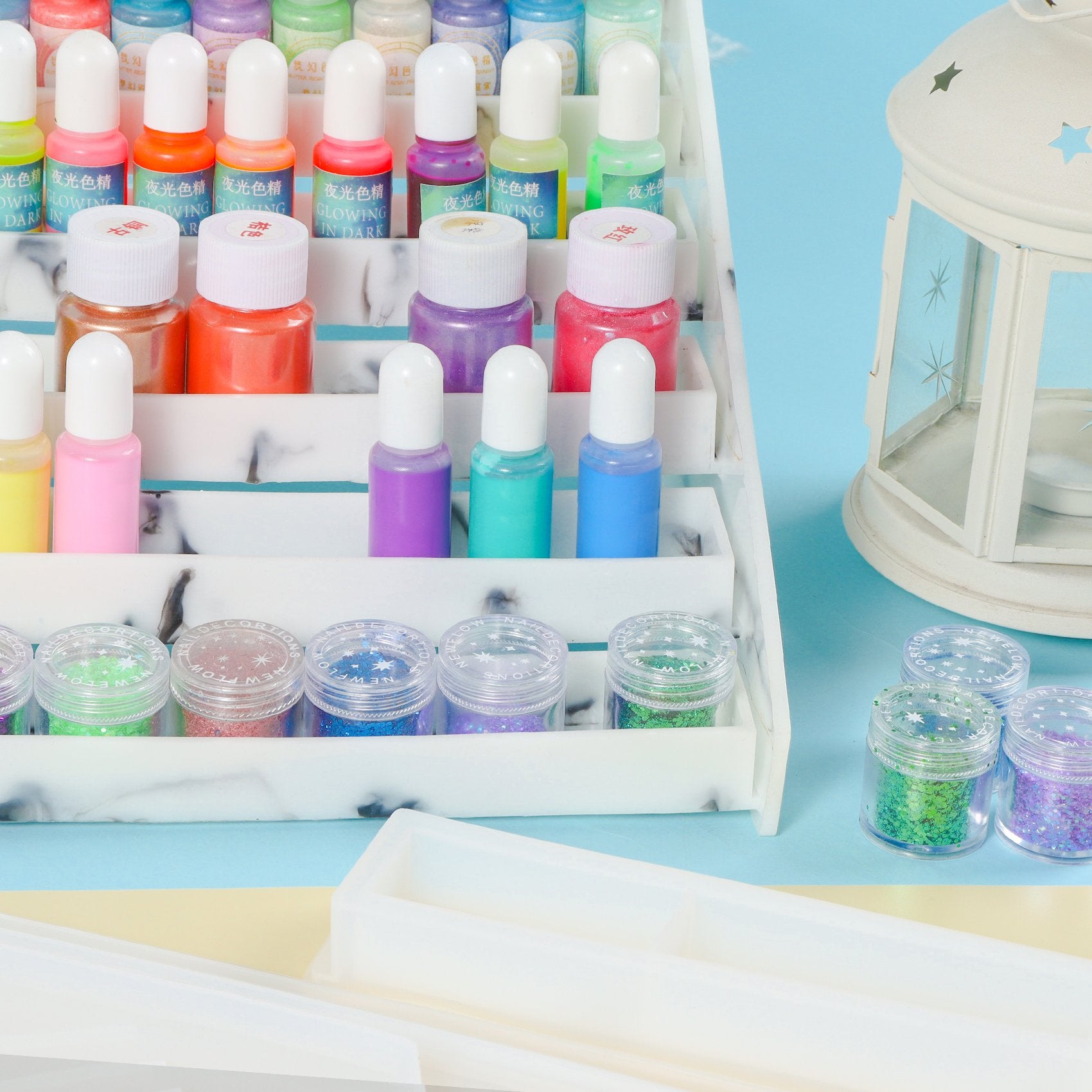Storage Rack Epoxy Resin Silicone Mold 3 Tiers – FUNSHOWCASE
