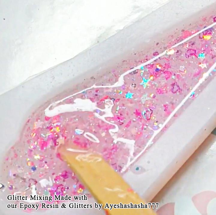 Resin Jewelry Filling Supplies 22-box 264-Grid Glitters|Flakes|Foils|Beads|Powders