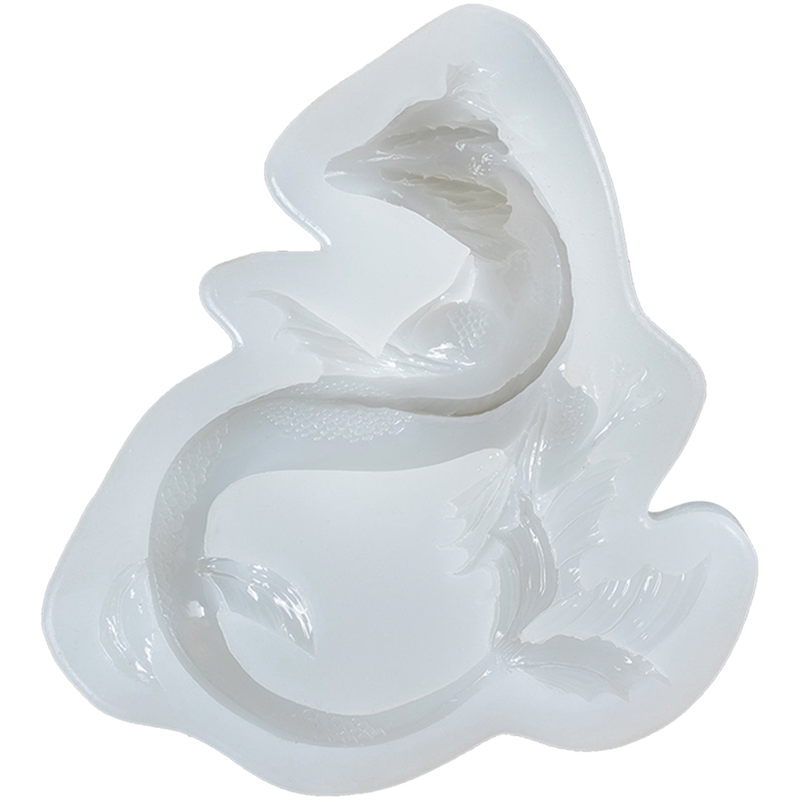 FUNSHOWCASE Set Di 3 Stampi In Silicone Per Draghi - Uovo, Drago Marino E Drago Terrestre - Per Resina, Fondente, Argilla