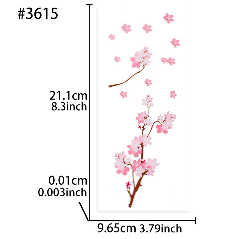 Sakura Flower Stickers 5-count