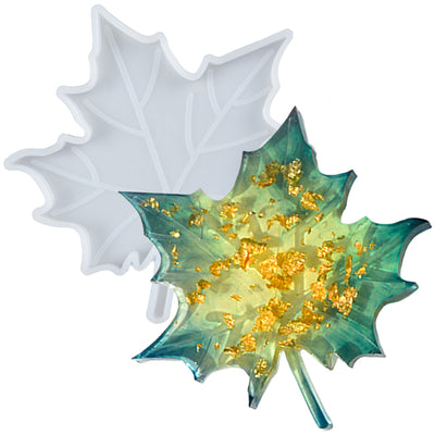 Maple Leaf Coaster Epoxy Resin Silicone Mold