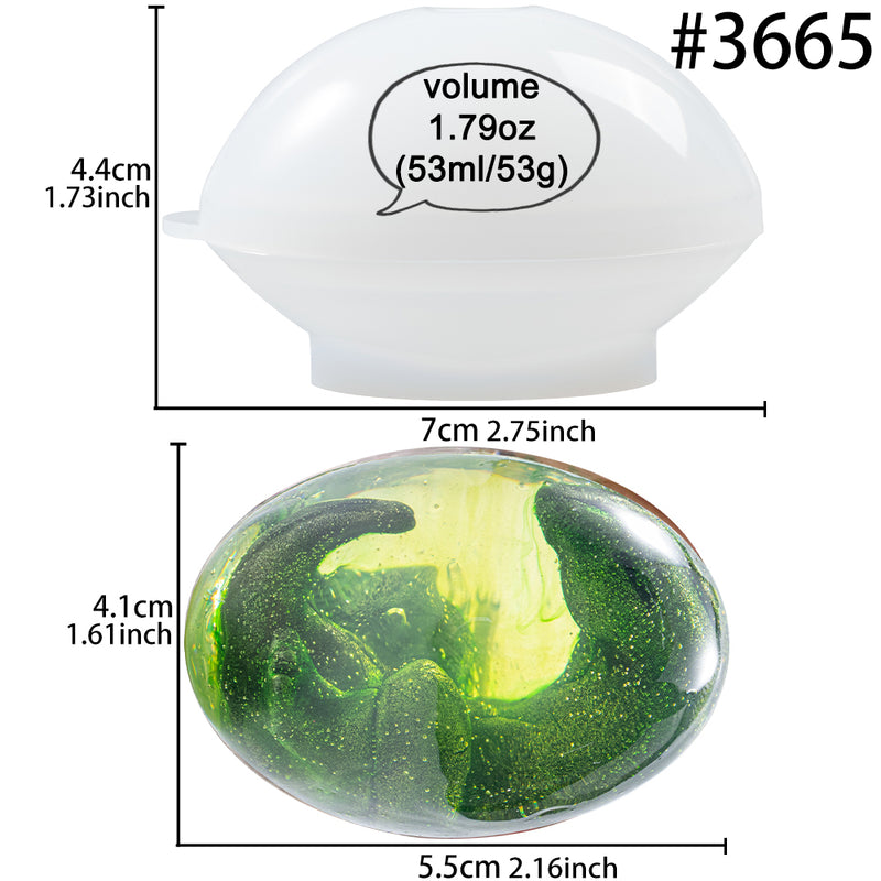 Dinosaur Egg Epoxy Resin Silicone Mold