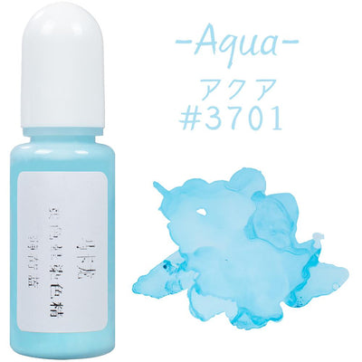 Alcohol Ink Macaroon Color Resin Pigment 10g 10ml 0.35oz, Aqua