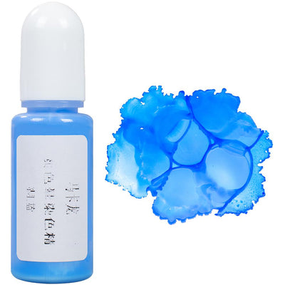 Alcohol Ink Macaroon Color Resin Pigment 10g 10ml 0.35oz, Blue