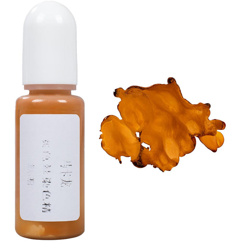 Alcohol Ink Macaroon Color Resin Pigment 10g 10ml 0.35oz, Caramel