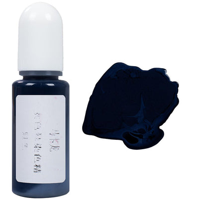 Alcohol Ink Macaroon Color Resin Pigment 10g 10ml 0.35oz, Black
