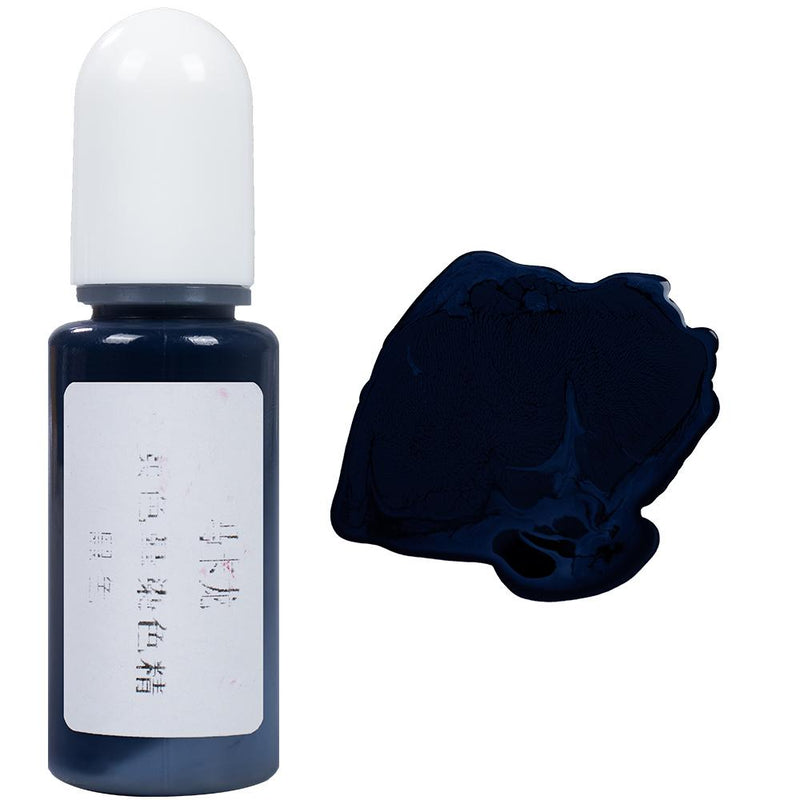 Alcohol Ink Macaroon Color Resin Pigment 10g 10ml 0.35oz, Black