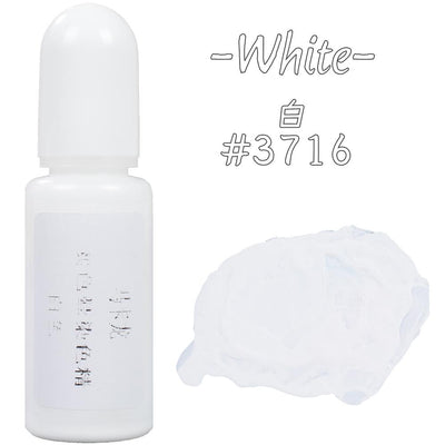 Alcohol Ink Macaroon Color Resin Pigment 10g 10ml 0.35oz, White