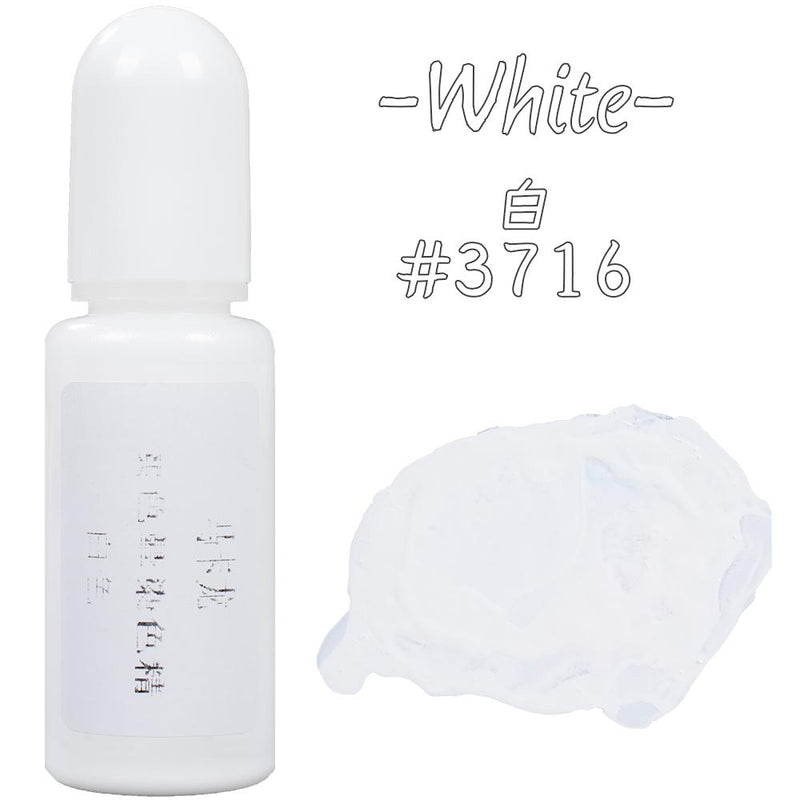Alcohol Ink Macaroon Color Resin Pigment 10g 10ml 0.35oz, White