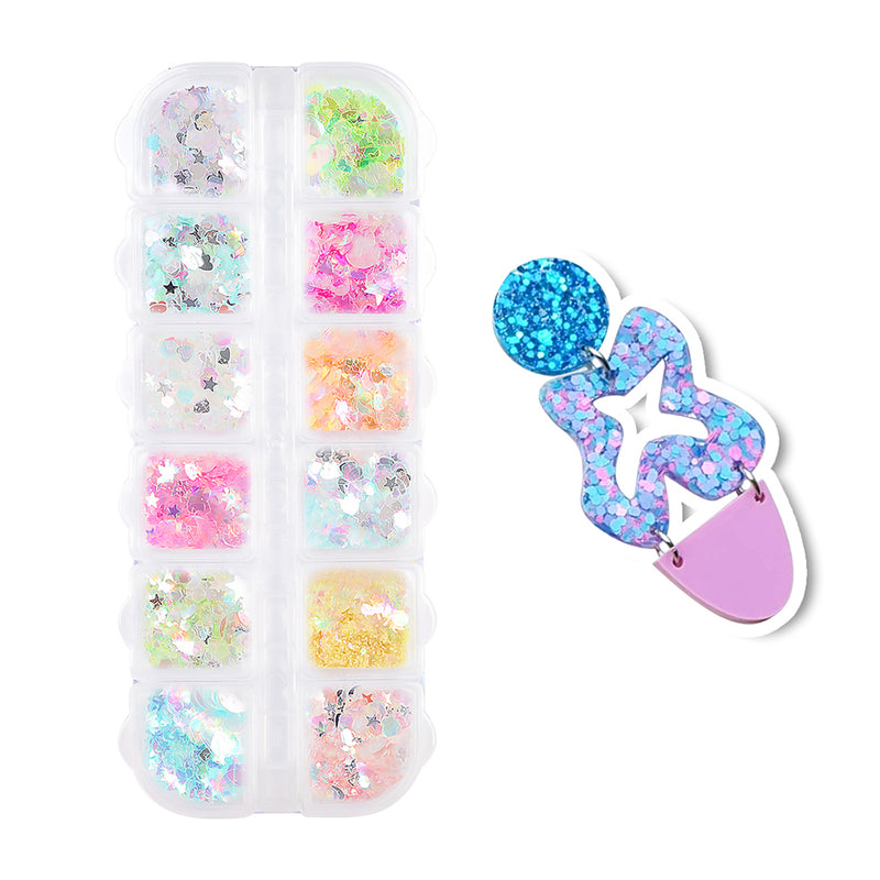 Iridescent Confetti 12-color