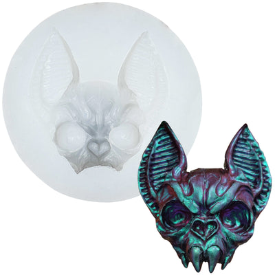 Vampire Bat Skull Resin Epoxy Silicone Mold