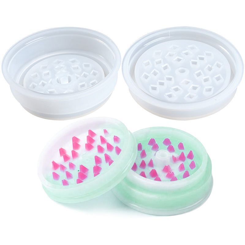 Herb Grinder Epoxy Resin Silicone Mold 2inch