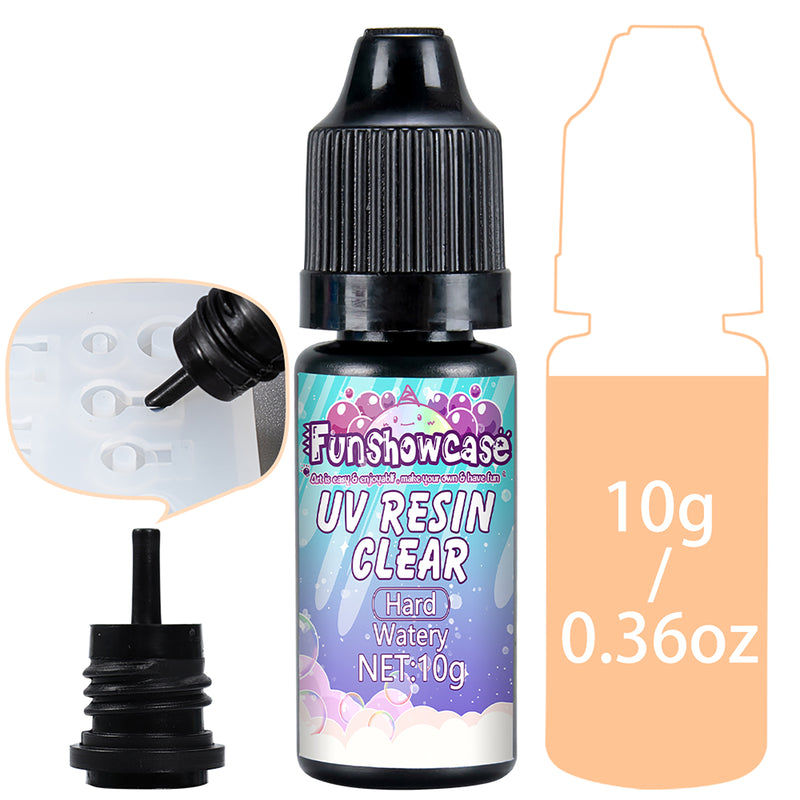 UV Resin Hard Type Transparent 10g Odorless