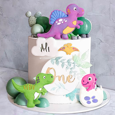 Dinosaur Fondant Silicone Molds 11-Bundle 1.4-3.5inch