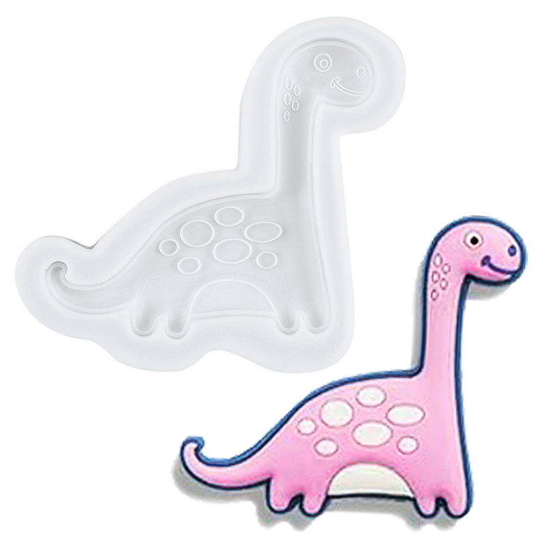 Dinosaur Fondant Silicone Mold Brontosaurus 2.6x2.28inch