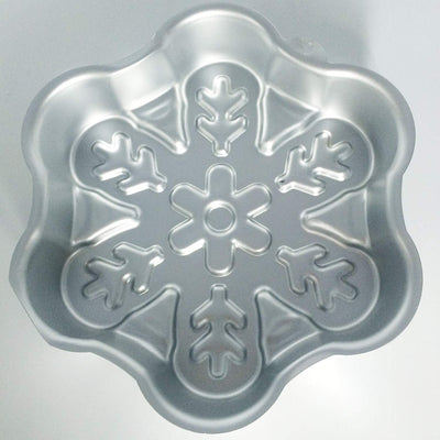 Large Snowflake Metal Baking Pan 8.9inch