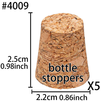 Wooden Bottle Stoppers 5-count