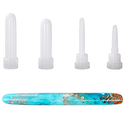 Round Top Fountain Pen Silicone Resin Mold