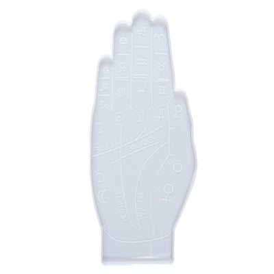 Palmistry Hand Tray Silicone Resin Mold