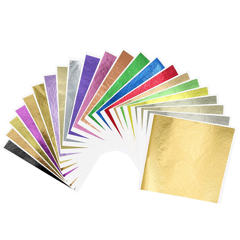 Imitation Gold Foil Paper Metallic Gilding 22 Colors