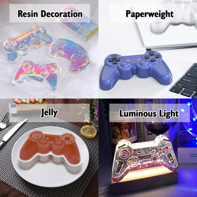 Game Controller Silicone Molds Chocolate Candy Fondant Cake Topper Baking Resin Epoxy Casting