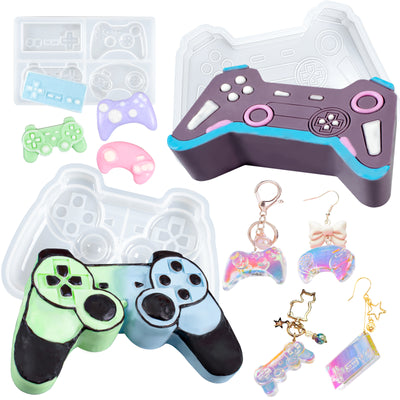 Game Controller Silicone Molds Chocolate Candy Fondant Cake Topper Baking Resin Epoxy Casting