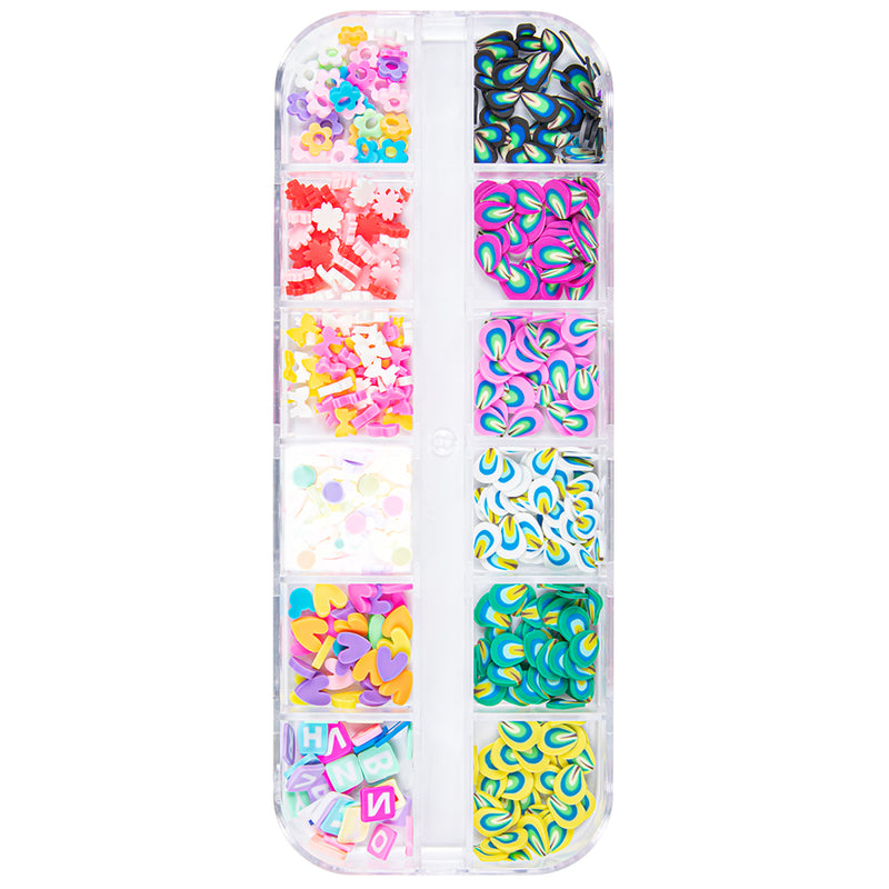 Polymer Clay Mix Sprinkles Slice Confetti for DIY