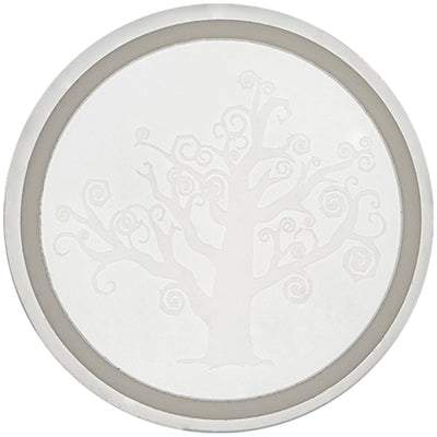 Etched Celtic Tree of Life Pattern Round Coaster Resin Mold
