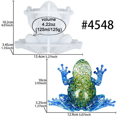 3D Frog Epoxy Resin Silicone Mold