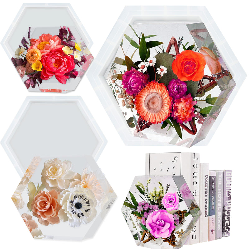 Resin Mold Silicone Large Flower Preservation Making Kits
