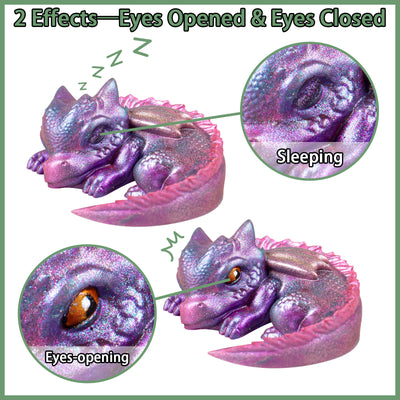 Baby Dragon Asleep and Hatchling in Egg Resin Silicone Molds