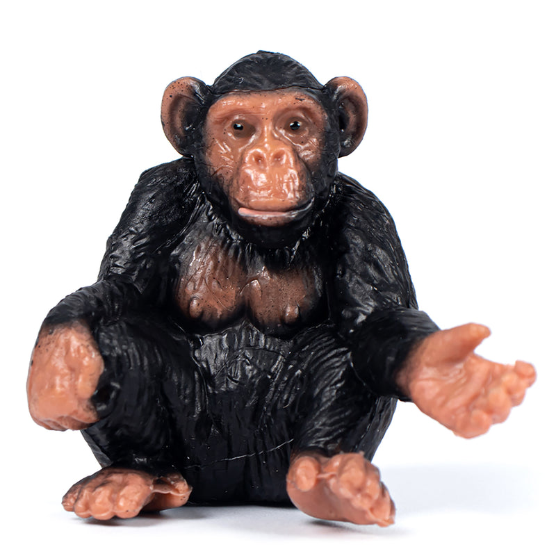 Sitting Chimpanzee Figure Height 1.88-inch