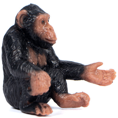 Sitting Chimpanzee Figure Height 1.88-inch