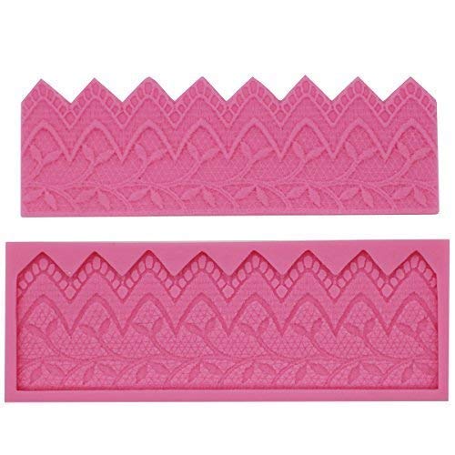 Seedling Lace Border Silicone Mold Double Side