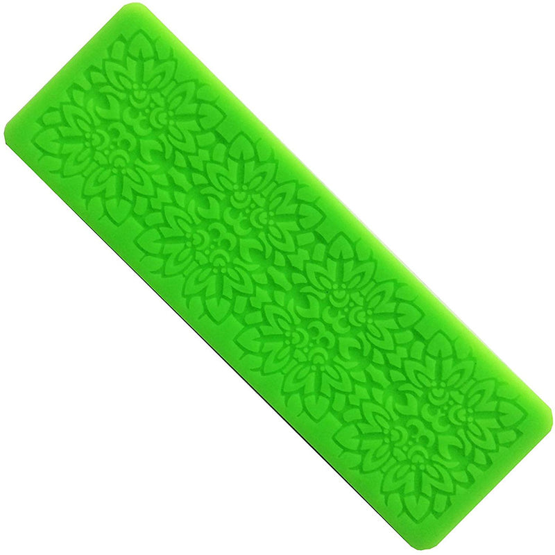 Mini Lace Flower Border Silicone Mold 