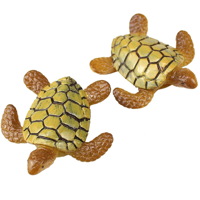 Sea Turtles Miniature Figurine 2-count
