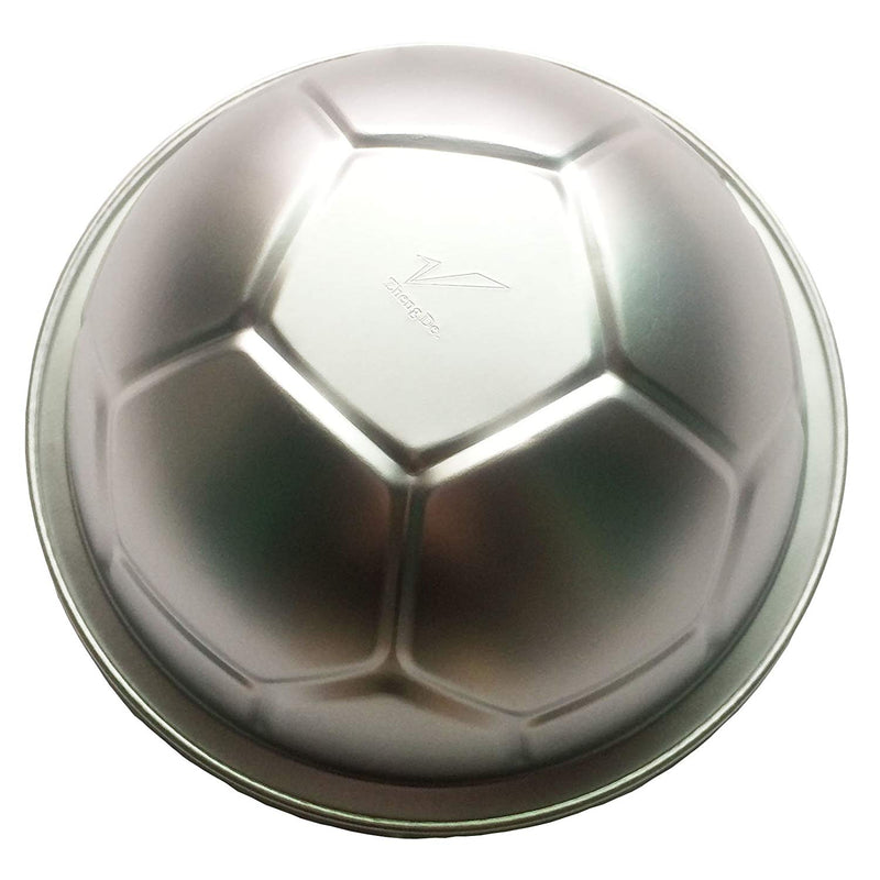 Large 3D Soccer Ball Metal Pastry Baking Pan Mold 9.3inch