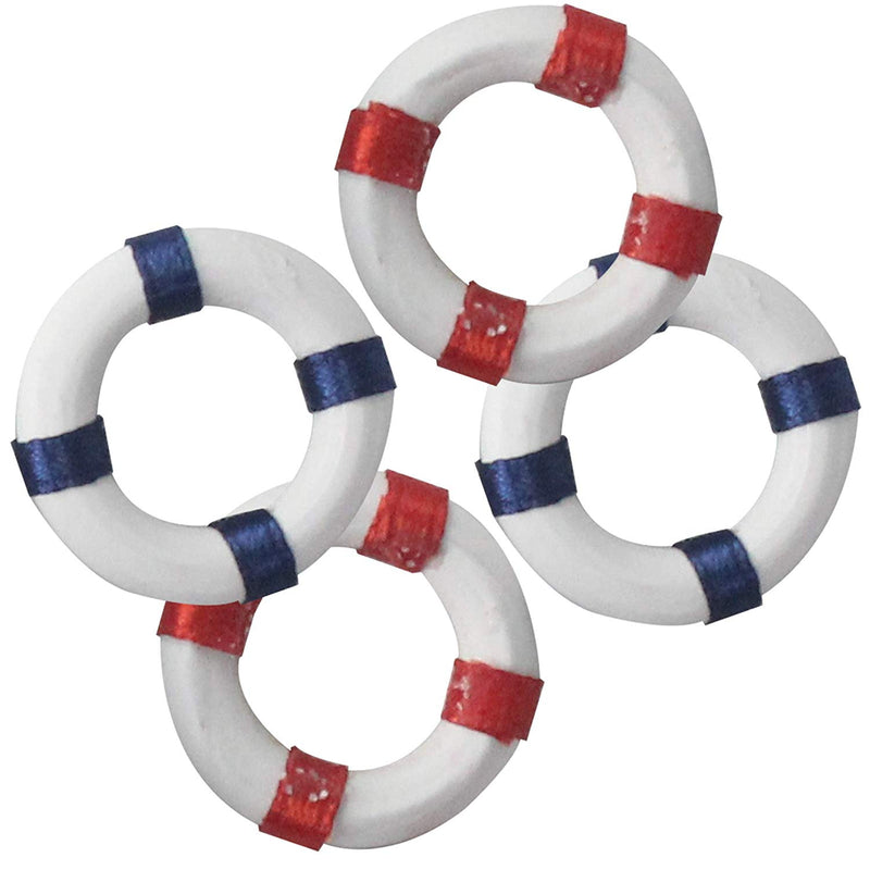 Swim Rings Miniature Red & Blue 4-count