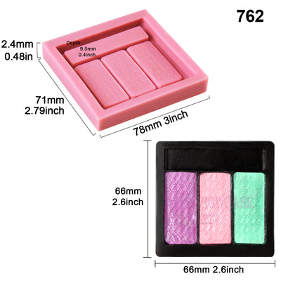 Blusher Palette Silicone Mold