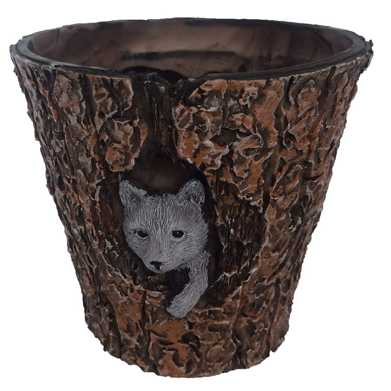 Flower Pot with Fox 3.5inch