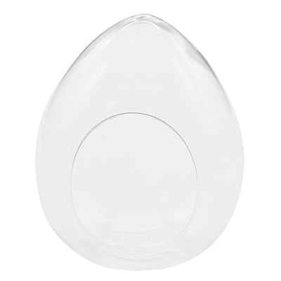 Glass Terrarium Container Oval Egg