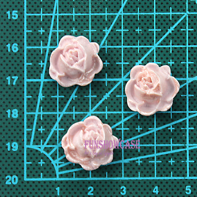 Tiny Blooming Rose Fondant Silicone Mold