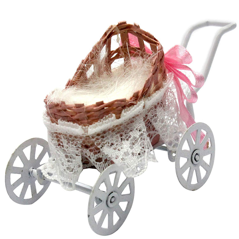 Baby Carriage Stroller Toy Figurine