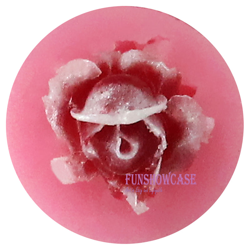 Tiny Rose Fondant Silicone Mold 